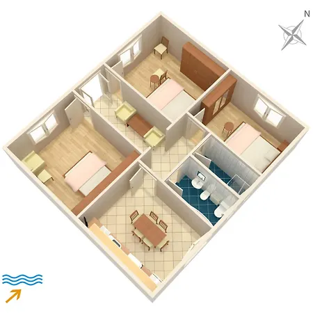 Apartment Supetarska Draga - Donja 2020a Rab Town